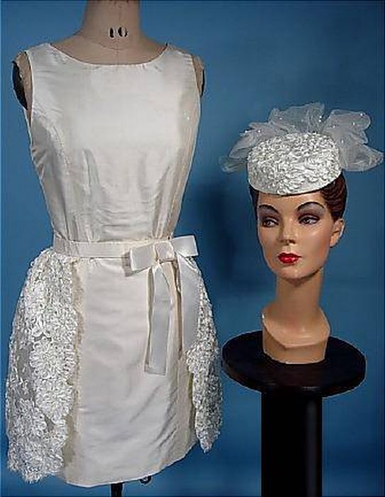 History: Evolution of wedding dress 1870 - 1980