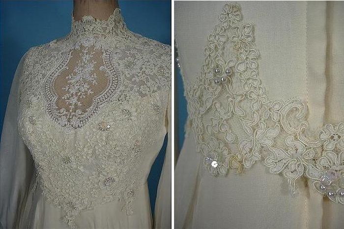 History: Evolution of wedding dress 1870 - 1980