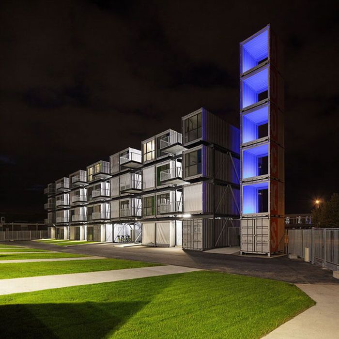 shipping containers dormitory