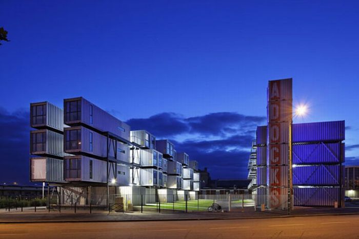 shipping containers dormitory
