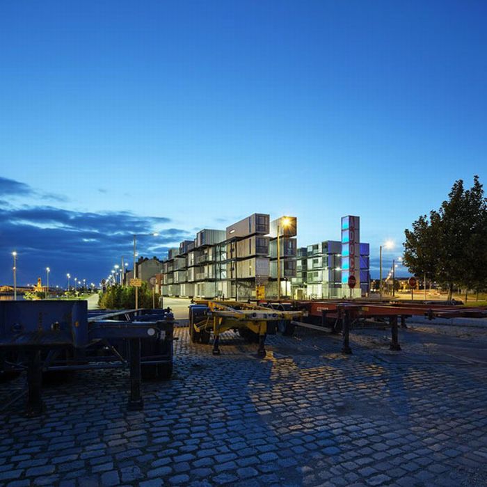 shipping containers dormitory