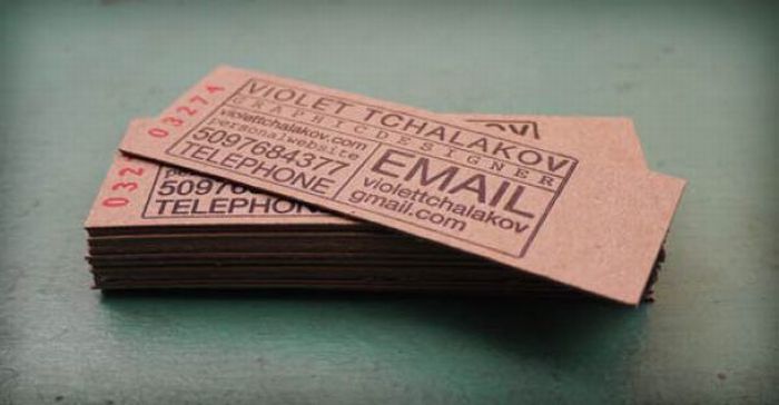 creative business card