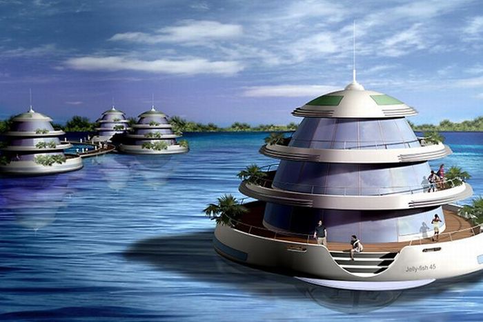 Amphibious 1000 luxury resort by Giancarlo Zema, Qatar