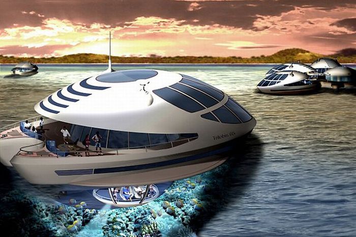 Amphibious 1000 luxury resort by Giancarlo Zema, Qatar
