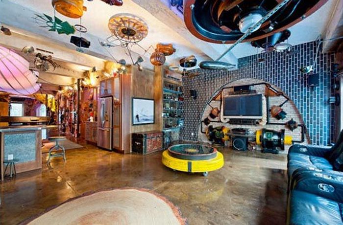 Steampunk apartment, New York City, United States