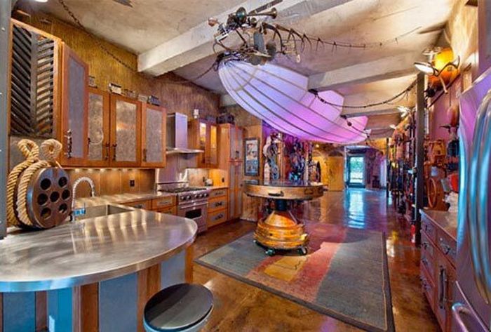 Steampunk apartment, New York City, United States