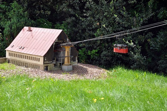 Miniwelt Lichtenstein, miniature park, Lichtenstein, Zwickau, Saxony, Germany