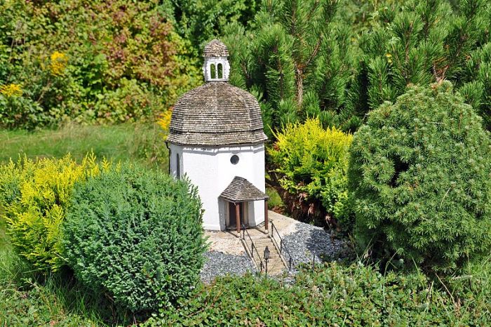 Miniwelt Lichtenstein, miniature park, Lichtenstein, Zwickau, Saxony, Germany