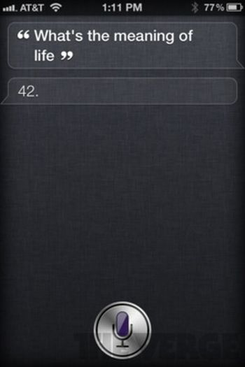 Siri, iOS intelligent personal assistant answers, iPhone 4S