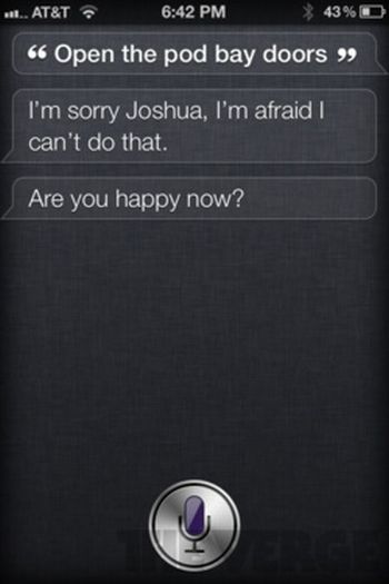 Siri, iOS intelligent personal assistant answers, iPhone 4S