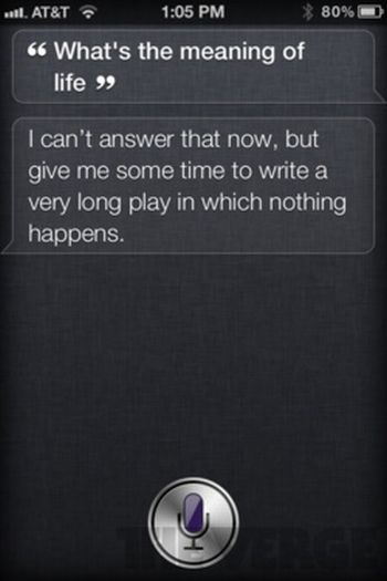 Siri, iOS intelligent personal assistant answers, iPhone 4S