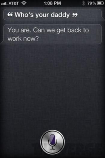 Siri, iOS intelligent personal assistant answers, iPhone 4S