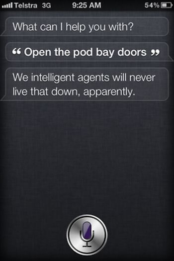 Siri, iOS intelligent personal assistant answers, iPhone 4S