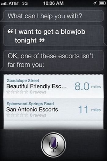 Siri, iOS intelligent personal assistant answers, iPhone 4S