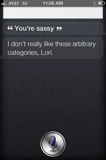 Siri, iOS intelligent personal assistant answers, iPhone 4S