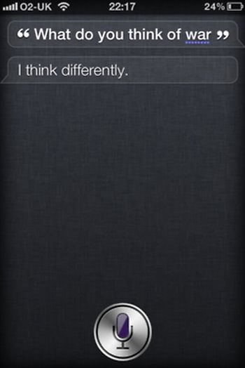 Siri, iOS intelligent personal assistant answers, iPhone 4S