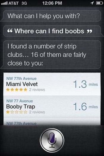 Siri, iOS intelligent personal assistant answers, iPhone 4S