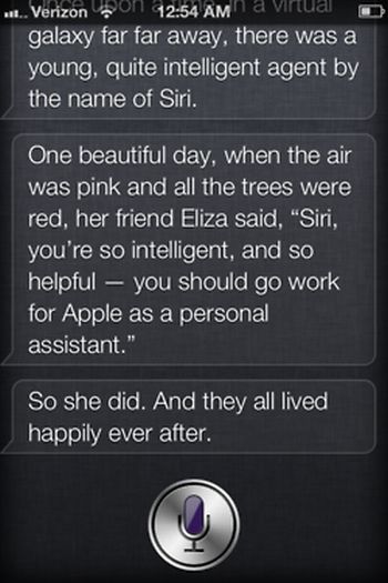 Siri, iOS intelligent personal assistant answers, iPhone 4S