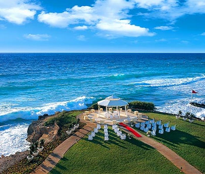 beach wedding decoration