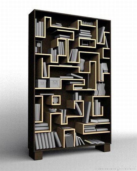 creative bookshelf