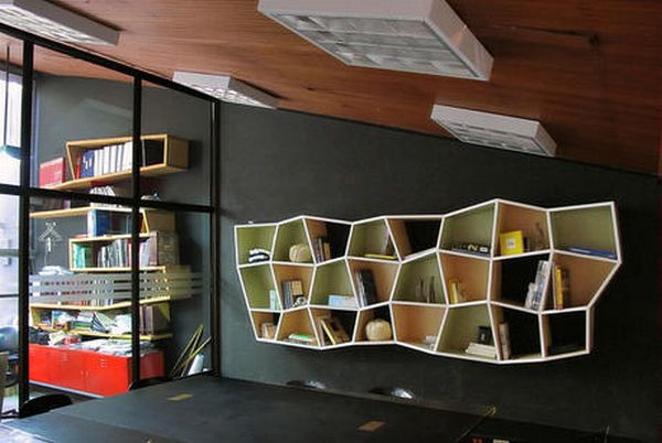 creative bookshelf