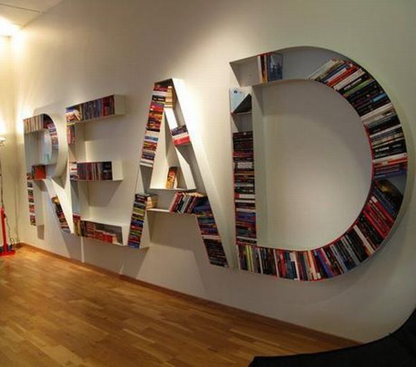 creative bookshelf