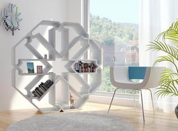 creative bookshelf