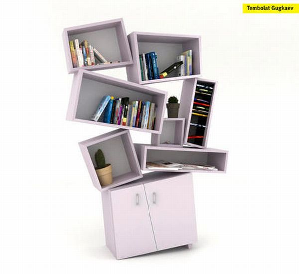 creative bookshelf