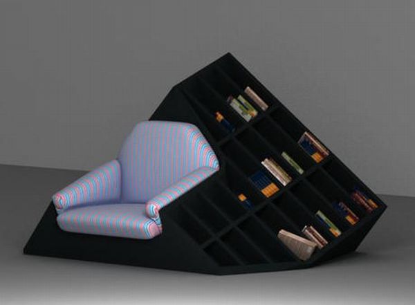 creative bookshelf