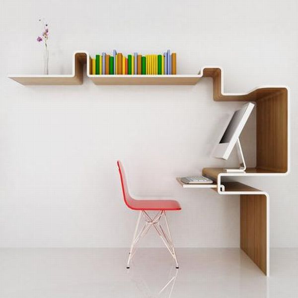 creative bookshelf