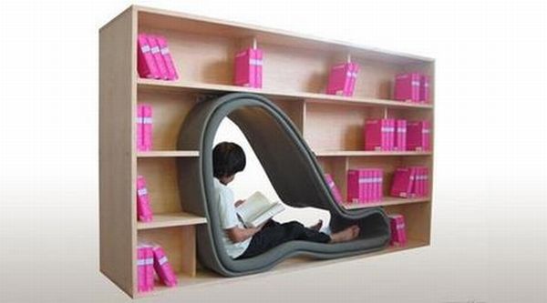 creative bookshelf