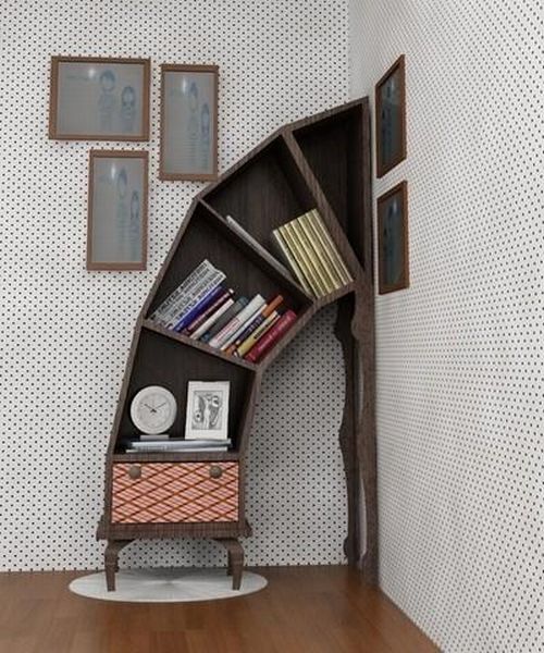 creative bookshelf