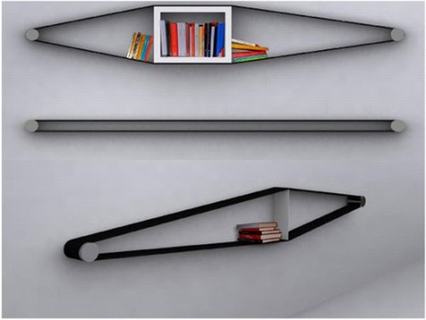 creative bookshelf