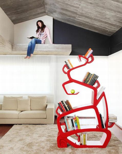 creative bookshelf