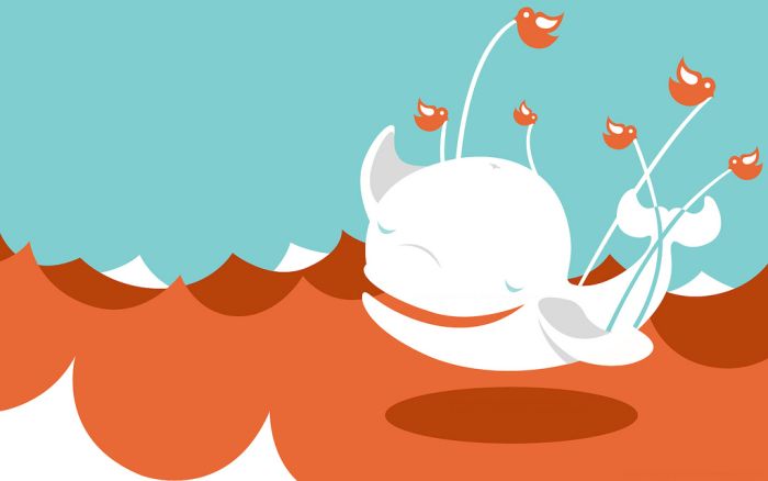 Twitter fail whale error message by Yiying Lu