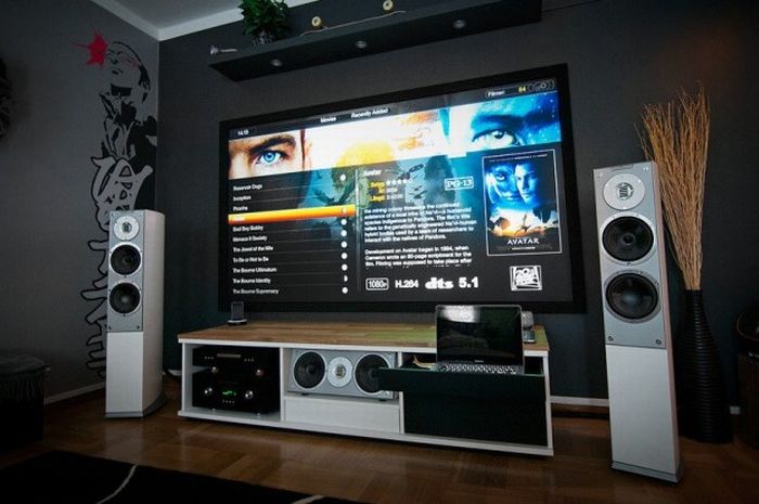 home theater setup