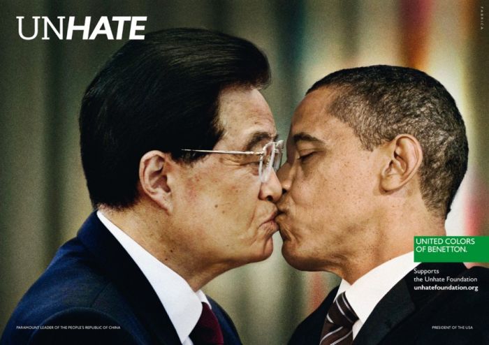 Unhate' campaign by Benetton