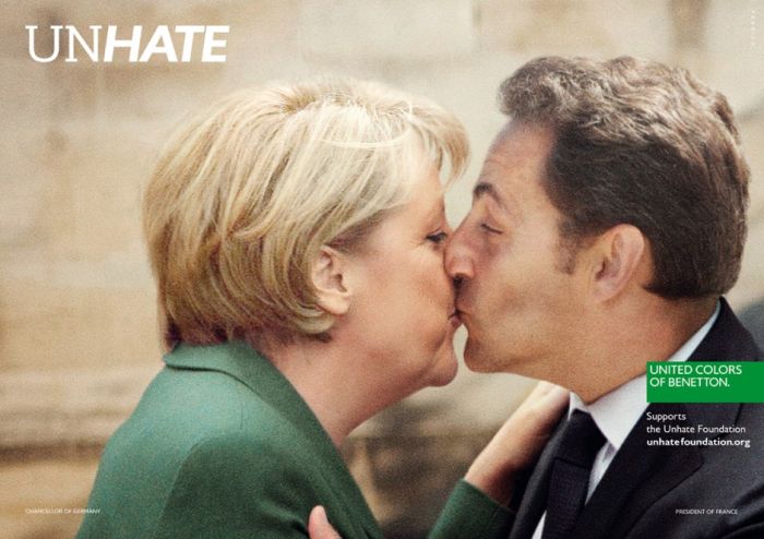 Unhate' campaign by Benetton