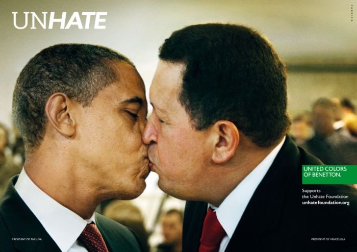Unhate' campaign by Benetton