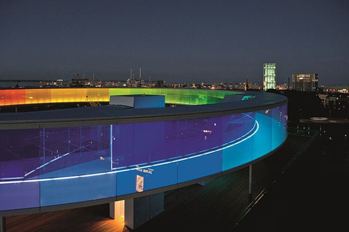 Your rainbow panorama by Ólafur Elíasson, ARoS art museum, Aarhus, Denmark