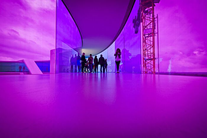 Your rainbow panorama by Ólafur Elíasson, ARoS art museum, Aarhus, Denmark