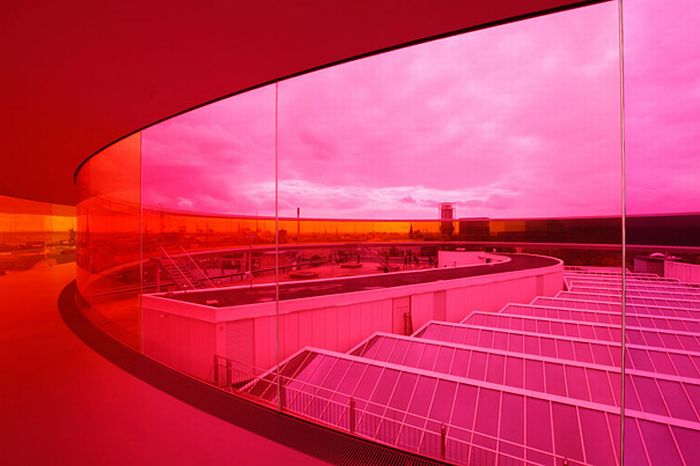 Your rainbow panorama by Ólafur Elíasson, ARoS art museum, Aarhus, Denmark