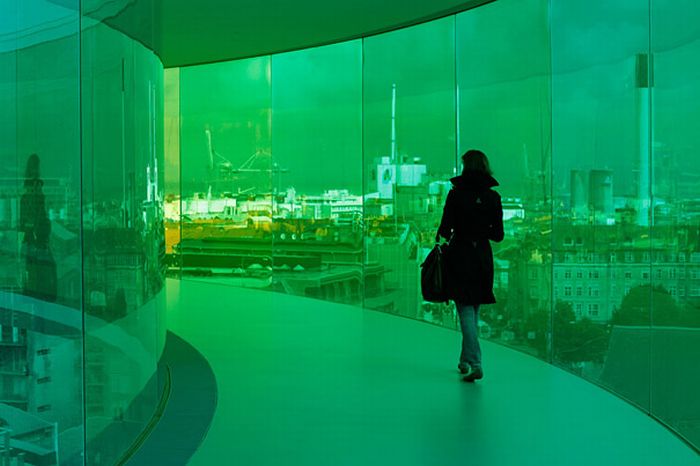 Your rainbow panorama by Ólafur Elíasson, ARoS art museum, Aarhus, Denmark