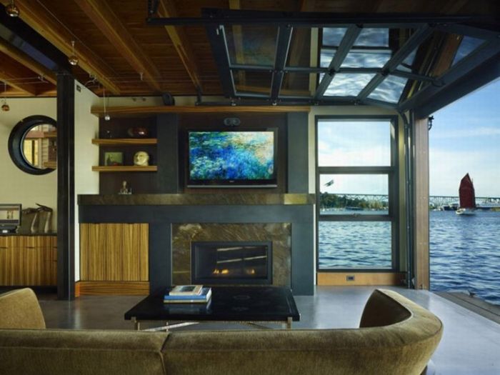 Floating House by Designs Northwest Architects, Lake Union, Seattle, Washington, United States