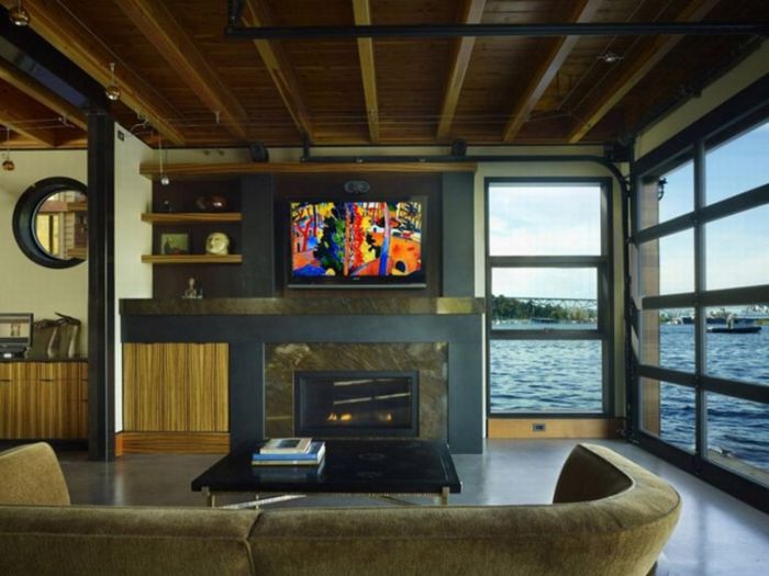 Floating House by Designs Northwest Architects, Lake Union, Seattle, Washington, United States