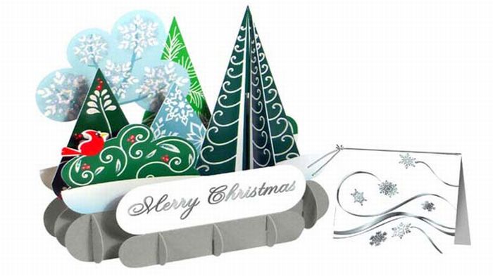 christmas card and decoration