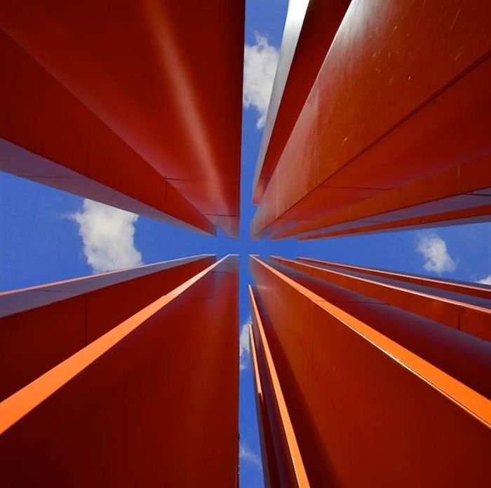 building into the sky