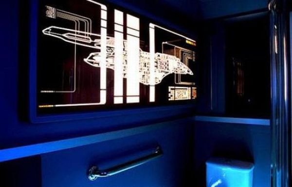 Star Trek USS Enterprise home by Tony Alleyne