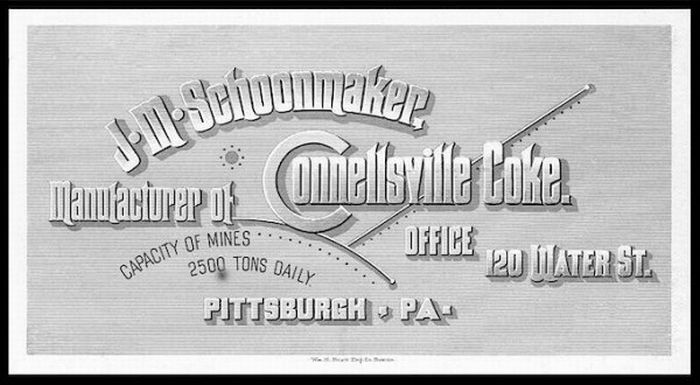 vintage business card