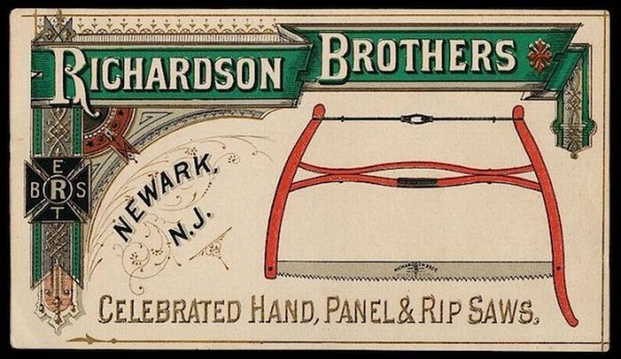 vintage business card